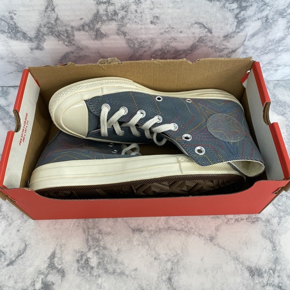 Converse All Star Chuck 70 Hi Black Cool Grey 6.5 - Picture 11 of 11